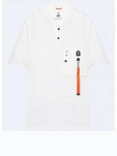 Men's Rescue Zwart Polo Shirt White - PARAJUMPERS - BALAAN 2