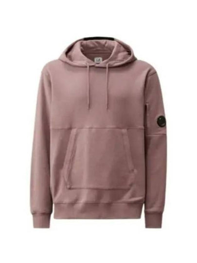 Diagonal Raised Fleece Lens Hoodie Purple - CP COMPANY - BALAAN 2