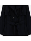 Women s Deva Trench Coat Black 1C00040M2760 999 - MONCLER - BALAAN 3