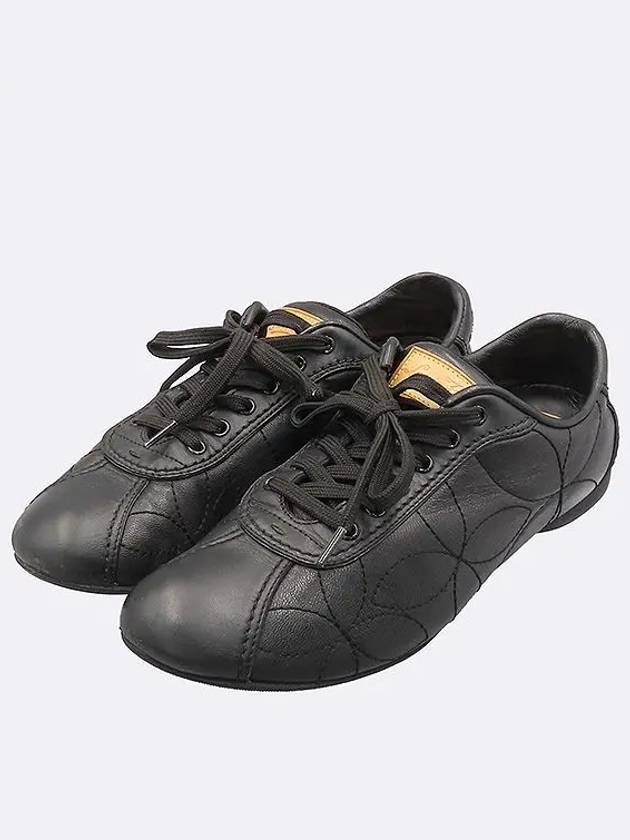 Smith Market Black Sneakers Women s Shoes - LOUIS VUITTON - BALAAN 5