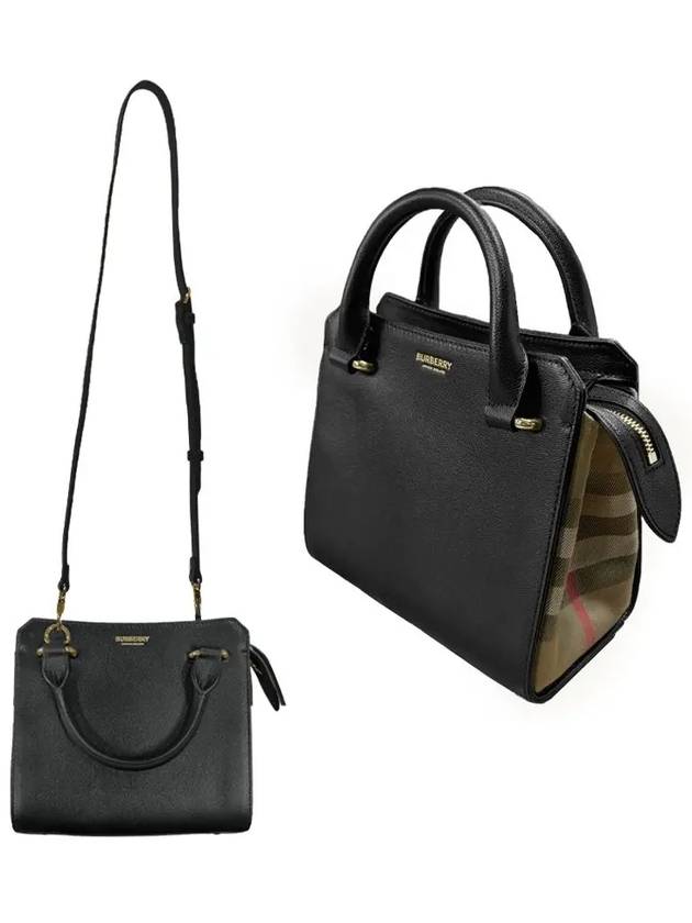 Banwell Tote Bag Black - BURBERRY - BALAAN 2