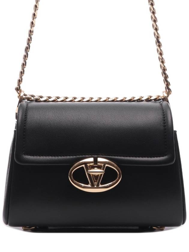 Garavani Chain Cross Bag Black - VALENTINO - BALAAN 2