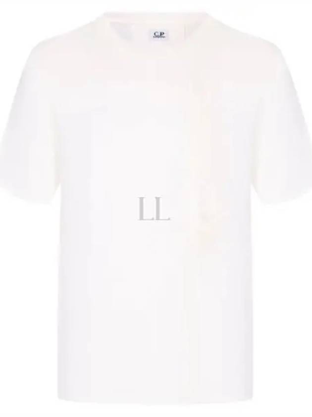 20/1 Jersey Pocket Short Sleeve T-Shirt White - CP COMPANY - BALAAN 2