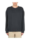 Garment Dyed Cotton Jersey Sweatshirt Grey - TEN C - BALAAN 4