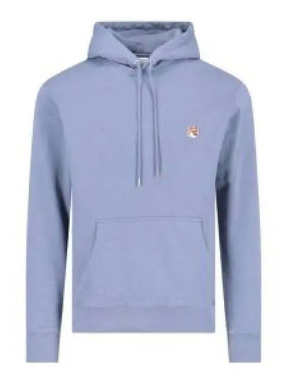 Fox Head Patch Regular Hoodie Light Blue - MAISON KITSUNE - BALAAN 2