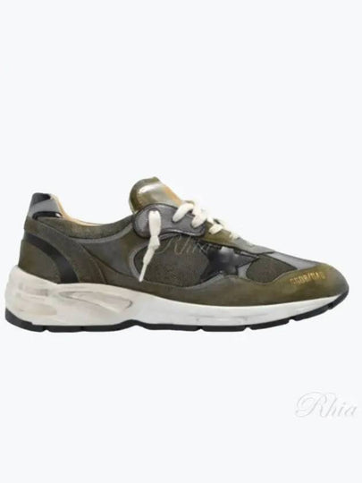 Deluxe Brand Running Dad Low Top Sneakers Olive - GOLDEN GOOSE - BALAAN 2