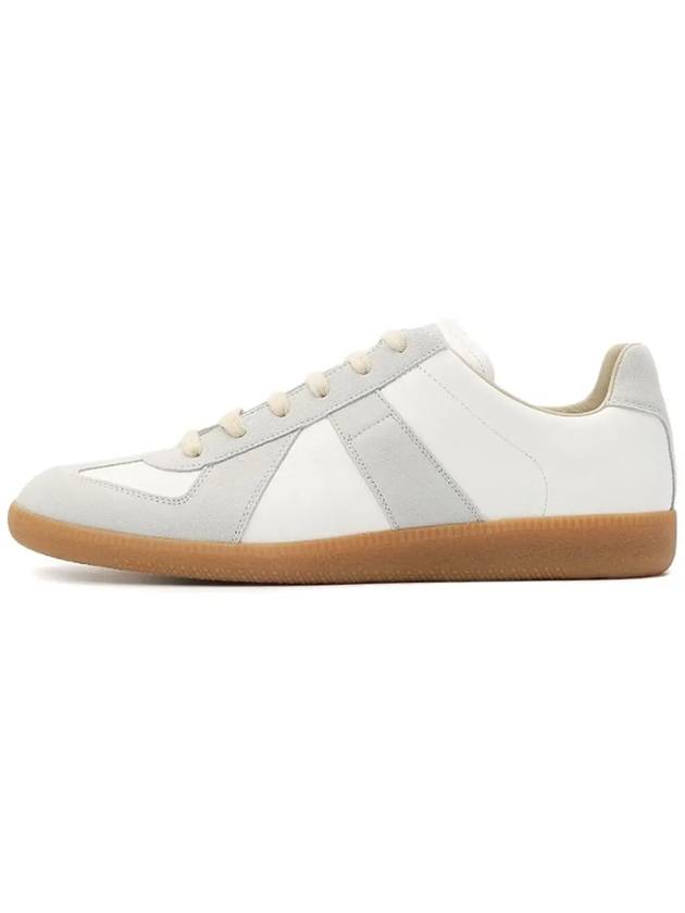 Replica Calfskin Low Top Sneakers White - MAISON MARGIELA - BALAAN 3