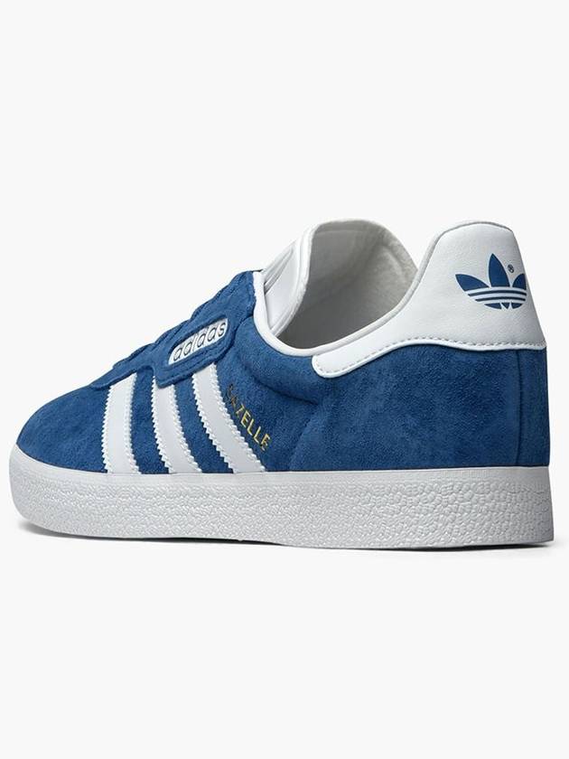 Gazelle Super Essential Low Top Sneakers Blue - ADIDAS - BALAAN 7