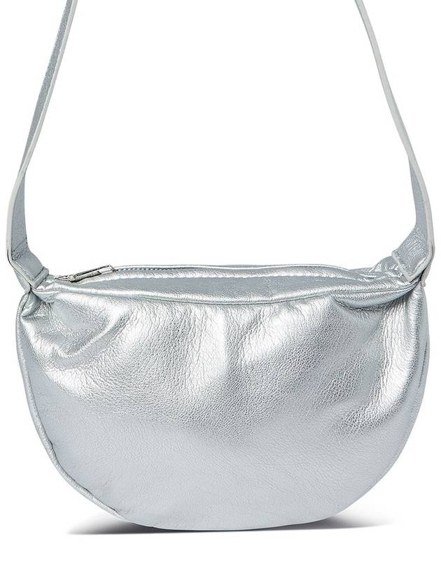 Eco leather mini cross bag Silver - THE GREEN LAB - BALAAN 9