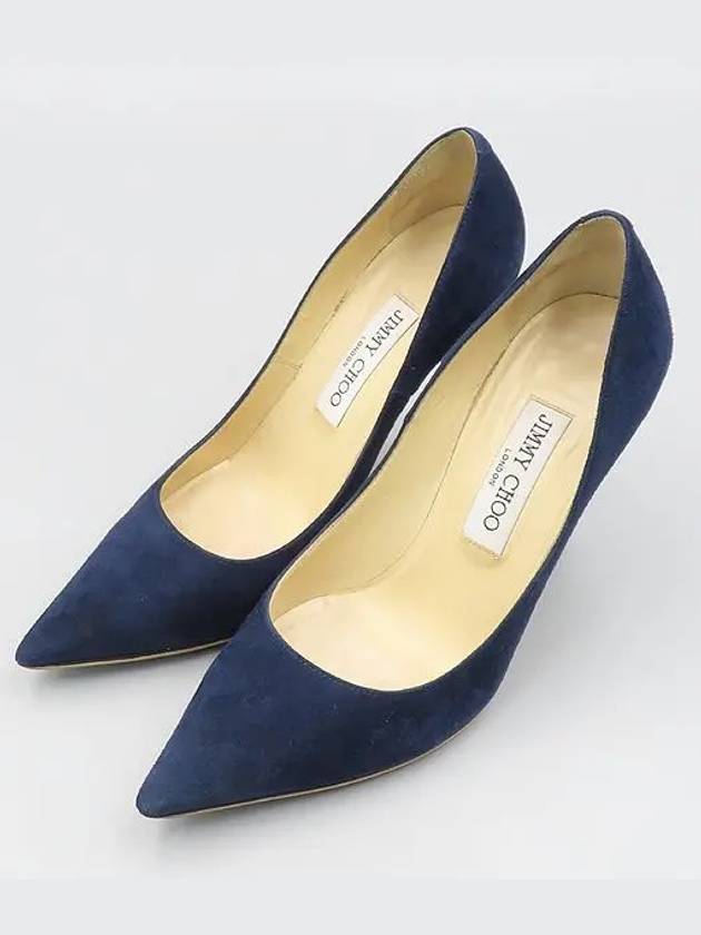 Smith Market Used Luxury Navy Shoes Women s - JIMMY CHOO - BALAAN 4