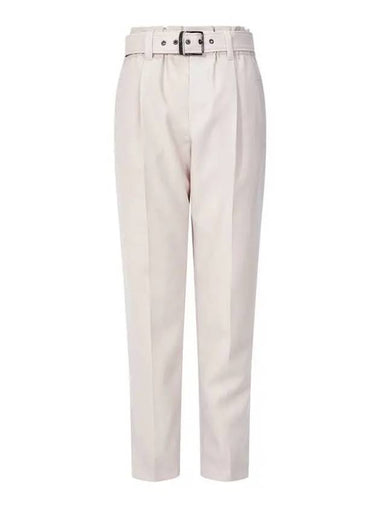 Women s Belted Light Pink Slacks - BRUNELLO CUCINELLI - BALAAN 1