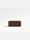 Clemence Wallet Monogram Fuchsia - LOUIS VUITTON - BALAAN 4