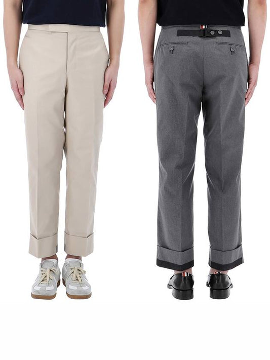 fit GG backstrap trouser pants 2 types MTC214A 04502 - THOM BROWNE - BALAAN 1