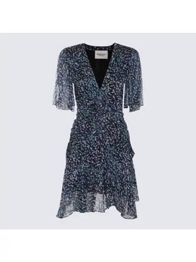 Vivienne Short Dress Midnight - ISABEL MARANT ETOILE - BALAAN 2