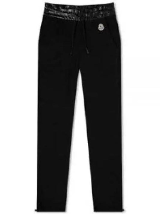 Cuff Sweatpants Trousers Black 8H00023 899M4 999 1227670 - MONCLER - BALAAN 1