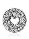 Heart Anniversary Celebration Bracelet Charm Silver - PANDORA - BALAAN 3