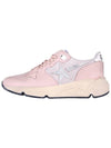 Running Sole Sports Low Top Sneakers Silver Pink - GOLDEN GOOSE - BALAAN 4