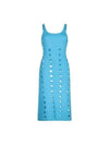 Women's Canopy Knit Sleeveless Midi Dress Sky Blue - HOUSE OF SUNNY - BALAAN 2