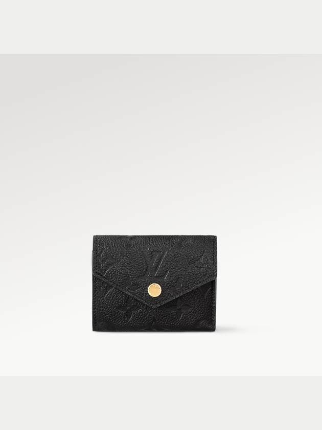 Zoe Monogram Empreinte Half Wallet Black - LOUIS VUITTON - BALAAN 2