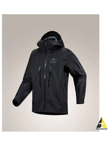 ARCTERYX Alpha SV Jacket Men BLACK AJOSMX7555 - ARC'TERYX - BALAAN 1