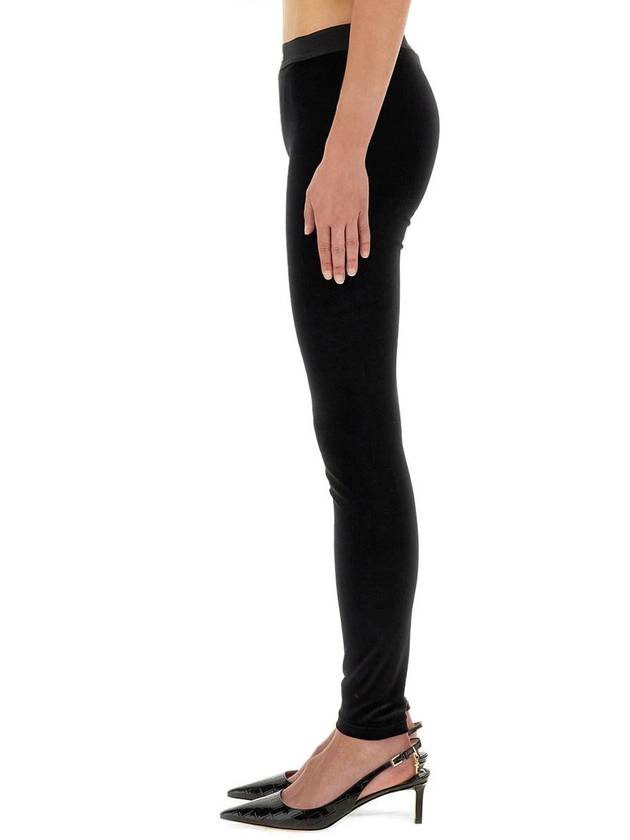 Stretch Velvet Signature Leggings PAJ121 JEX065LB999 B0011027224 - TOM FORD - BALAAN 6