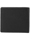 Men's Silver Logo Half Wallet Black - VIVIENNE WESTWOOD - BALAAN 4