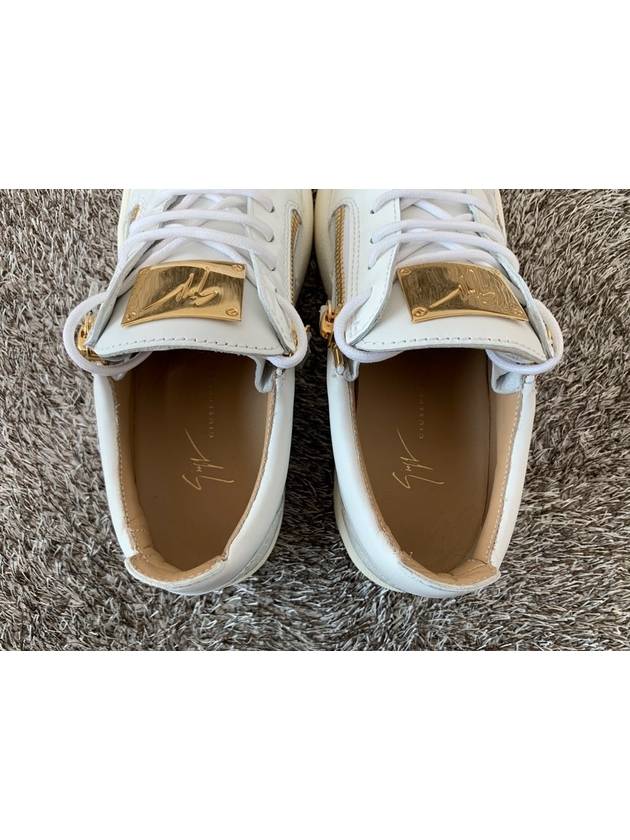 May London gold white women s sneakers 36 230 - GIUSEPPE ZANOTTI - BALAAN 6