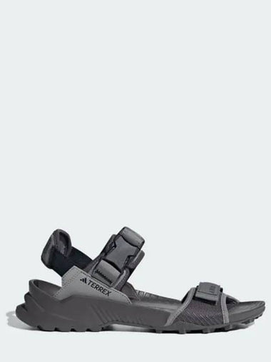 Terex Hydroterra Sandals Charcoal Solid Gray Core Black Slippers IE8009 692705 - ADIDAS - BALAAN 1