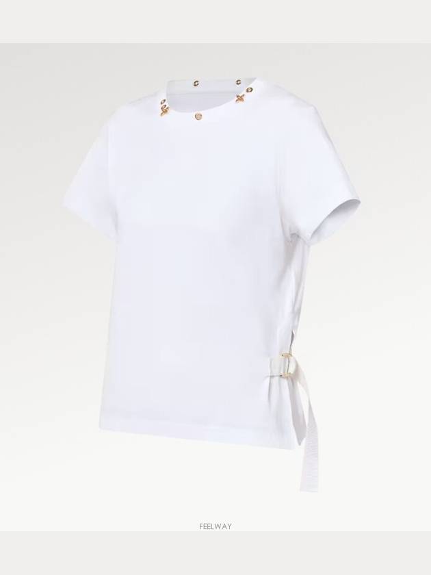 1A4PF9 Side Strap T Shirt Short Sleeve - LOUIS VUITTON - BALAAN 6