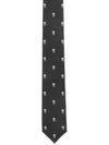 Skull Polka Dot Tie Black - ALEXANDER MCQUEEN - BALAAN 2