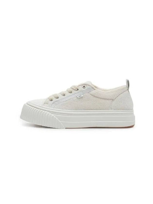 Men's Sole Low Top Sneakers White - AMI - BALAAN 2