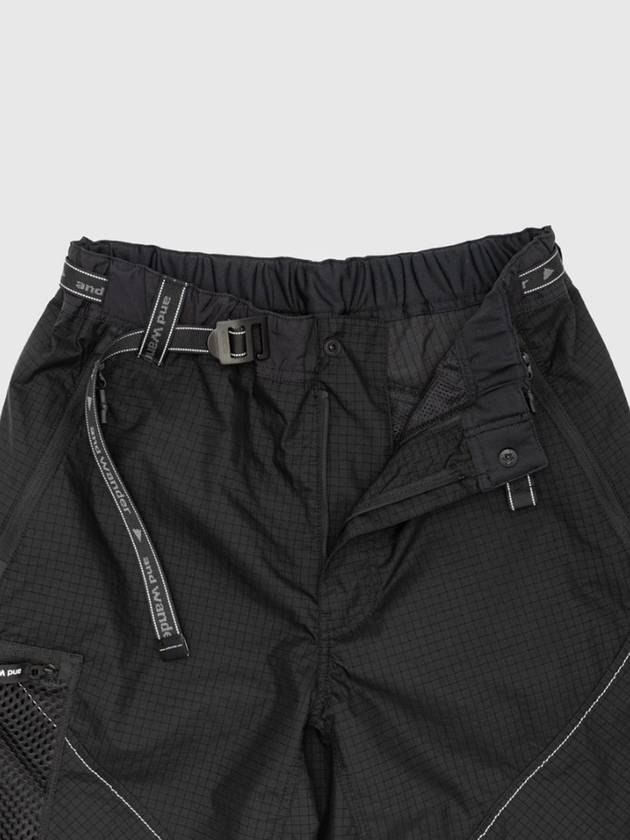 (AND WANDER) breath rip short pants - 5744122118 010 BLACK - AND WANDER - BALAAN 3