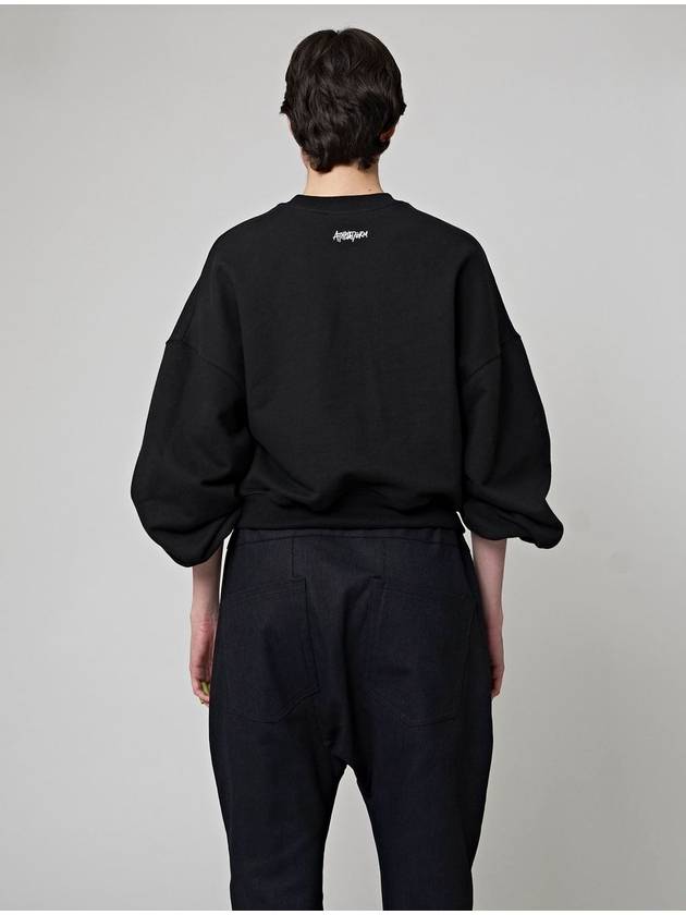 Flap Pocket Sweatshirt Black - ATHPLATFORM - BALAAN 5