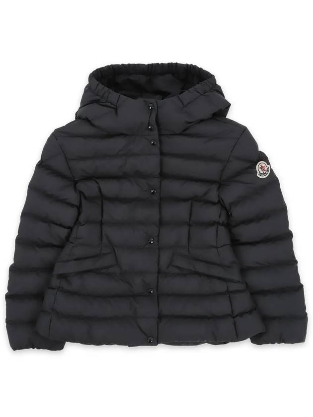 Kids EGISTO Logo Patch Down Padded Jacket Black 1A00005 54A81 999 8 10A - MONCLER - BALAAN 3