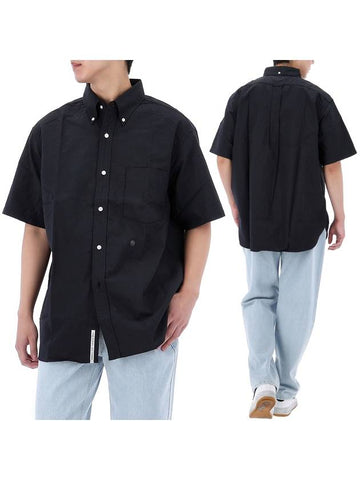 Short Sleeve Shirt SUGS404E DARK NAVY - NANAMICA - BALAAN 1