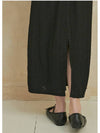 Sweet Pea Wrinkle Maxi Skirt Black - MICANE - BALAAN 6