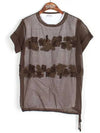 Smith Market Chocolate Brown Tee Women s Clothing - BRUNELLO CUCINELLI - BALAAN 1