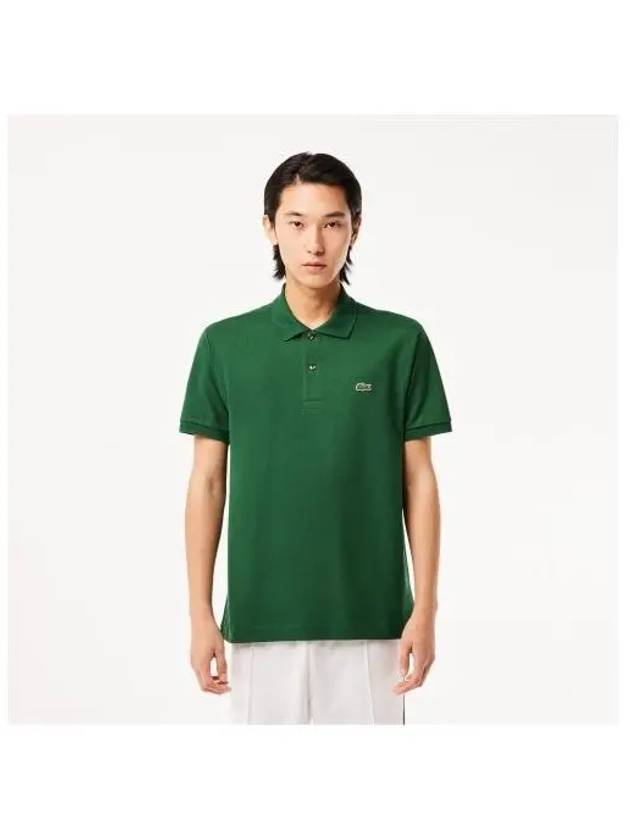 Men s Classic Fit Short Sleeve Polo Green - LACOSTE - BALAAN 1