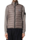 Chamber R Nylon Down Vest Dove Grey - STONE ISLAND - BALAAN 2