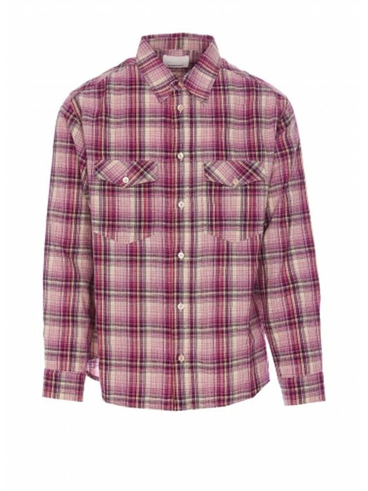 Lydian Long Sleeve Shirt Pink - ISABEL MARANT - BALAAN 1