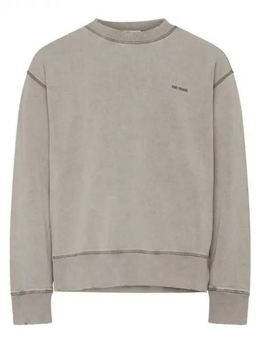 Fade Out Sweatshirt Clay - AMI - BALAAN 1