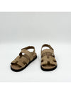 Genius Sandals Beige Sable - HERMES - BALAAN 9