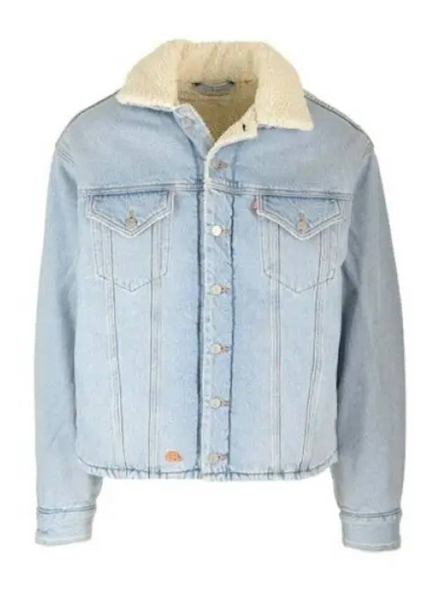 Levi s Sherpa Trucker Woven Blue 07J201 Jacket 951246 - ERL - BALAAN 1