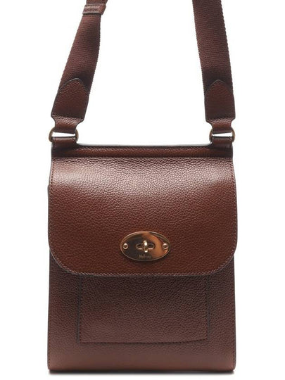 Antony Small Leather Cross Bag Brown - MULBERRY - BALAAN 2