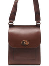 Antony Small Leather Cross Bag Brown - MULBERRY - BALAAN 3