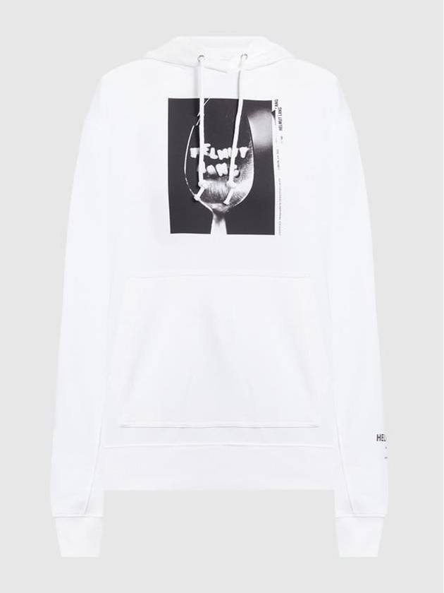 Photo Logo Hoodie Black - HELMUT LANG - BALAAN 2