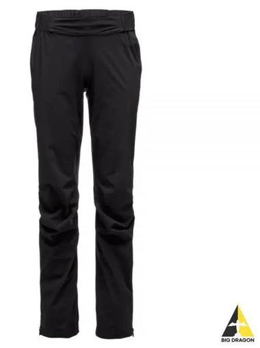 BLACK DIAMOND 24 Stormline Stretch Rain Pants WOMENS NAWAPLX94 - BLACKBROWN - BALAAN 1