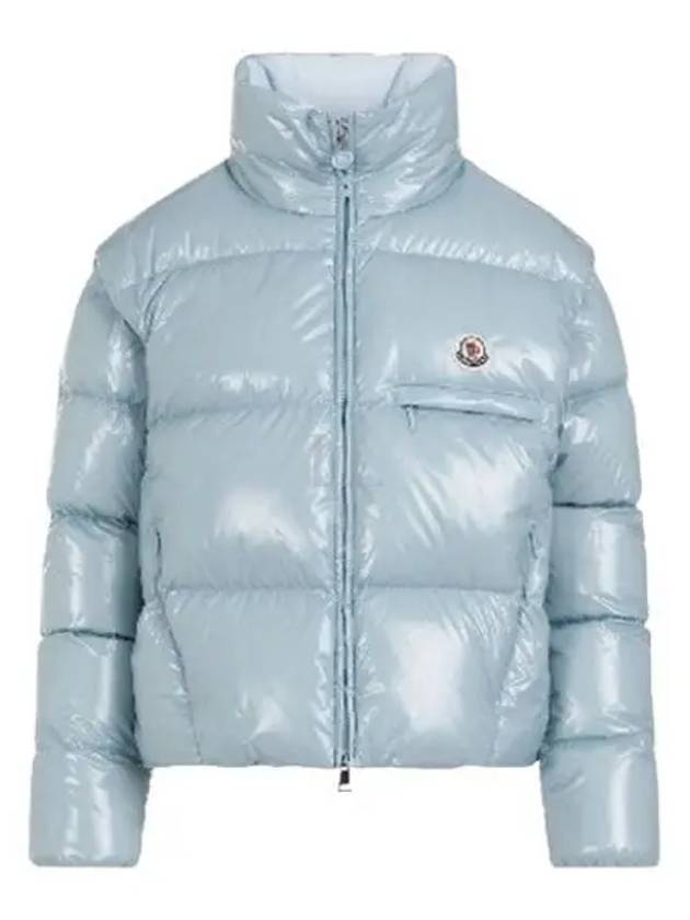 Women's Almo Short Down Padding Light Blue - MONCLER - BALAAN 2