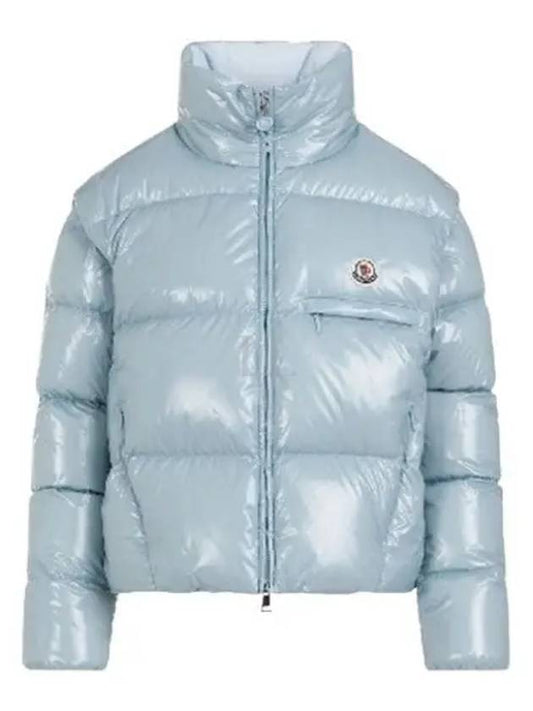 Women's Almo Short Down Padding Light Blue - MONCLER - BALAAN 2