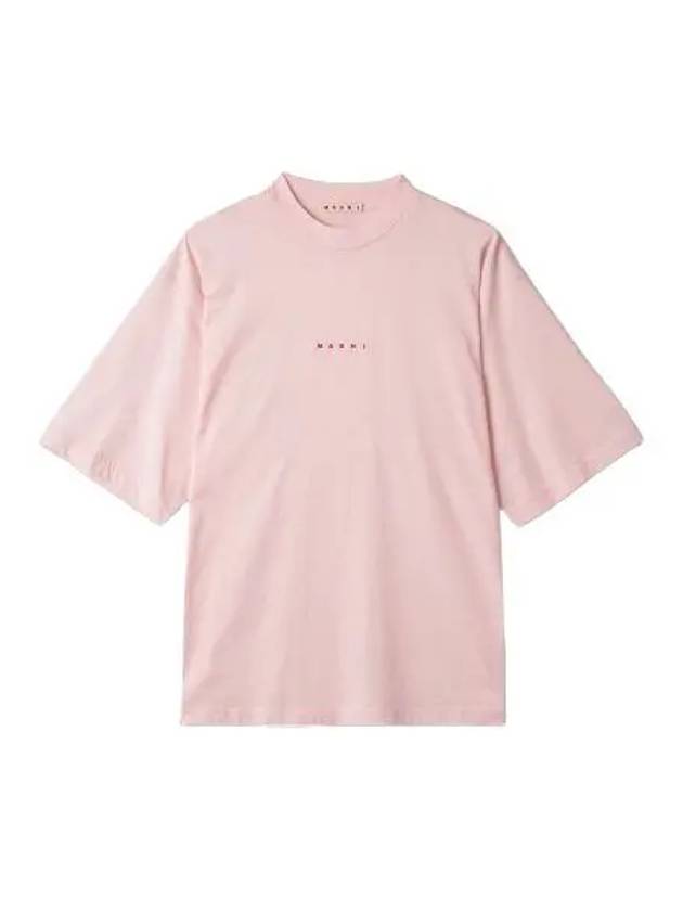 Logo short sleeve t shirt pink candy - MARNI - BALAAN 1